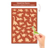 Tükenmeyen Jöle Stickerlar Dinozorlar 